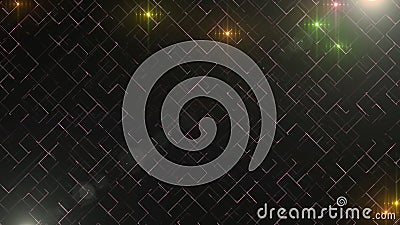 Abstract business science or technology background with empty space for text. Copy space. Close up. Colorful blicks on Stock Photo