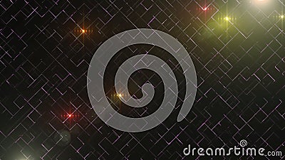 Abstract business science or technology background with empty space for text. Copy space. Close up. Colorful blicks on Stock Photo