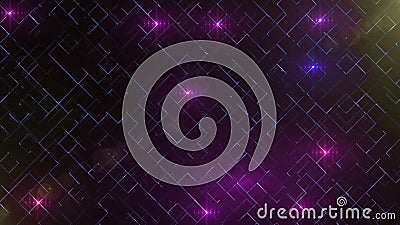 Abstract business science or technology background with empty space for text. Copy space. Close up. Colorful blicks on Stock Photo