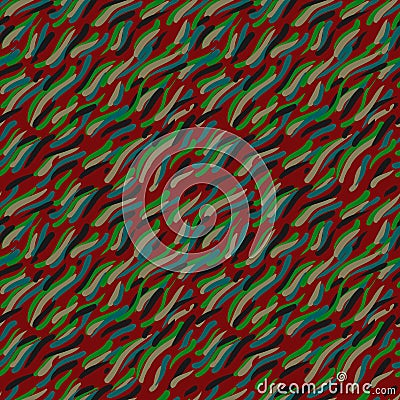 Abstract camouflage pattern Vector Illustration