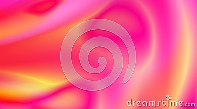 Abstract cerise red blurred background with neon gradient. Vector wallpaper Stock Photo