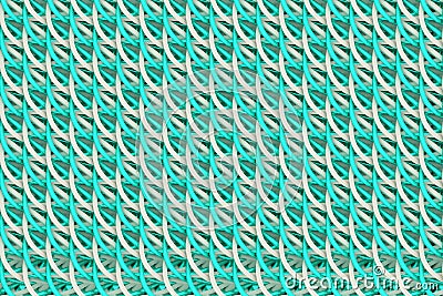 Abstract CGI composition, string mats geometric. Wallpaper for graphic design. 3D render. Stock Photo
