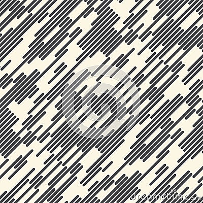 Abstract Chaotic Line Background. Seamless Rain Pattern Vector Illustration