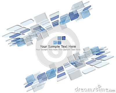 Abstract checked pattern Vector Illustration