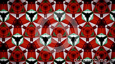 Abstract Christmas Xmas green red white color wallpaper Stock Photo