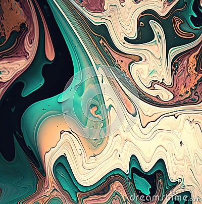 Abstract chromatic grunge marble background. Generative AI Stock Photo