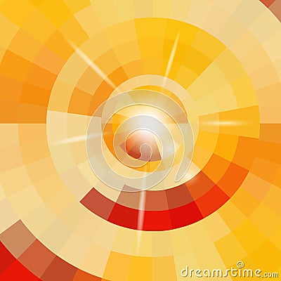 Abstract circle background Vector Illustration