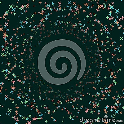 Abstract circle background Vector Illustration