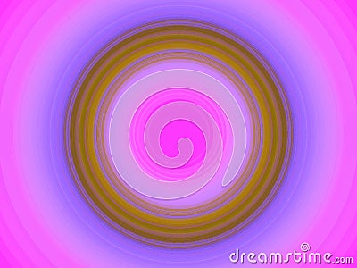abstract circle ring pink purple yellow brown nice gradient blur gentle soft for background Stock Photo