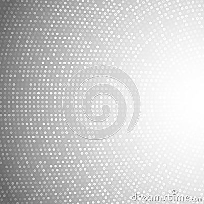 Abstract Circular Light Gray Background. Vector Illustration