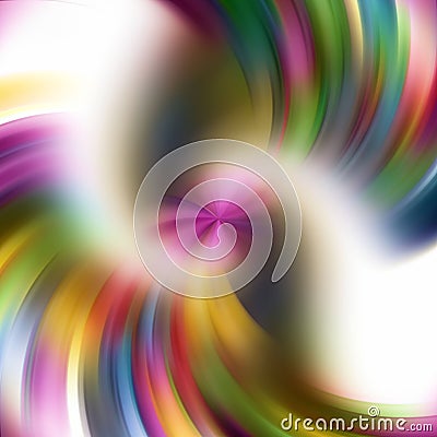 Abstract circular soft lines on white background Stock Photo