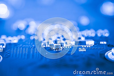 Abstract,close up of Mainboard Electronic background. logic board,cpu motherboard,circuit,system board,mobo Stock Photo