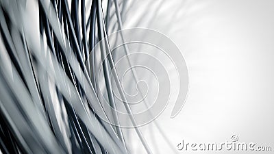 Abstract close up network cables Stock Photo