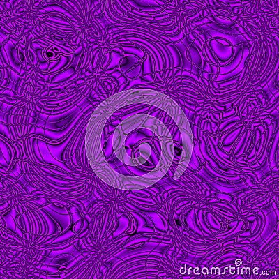 Abstract colony of bacterial cells. Velvet luminescence, purple virus, flagellum bacteria, microbe, germ background continuous Stock Photo