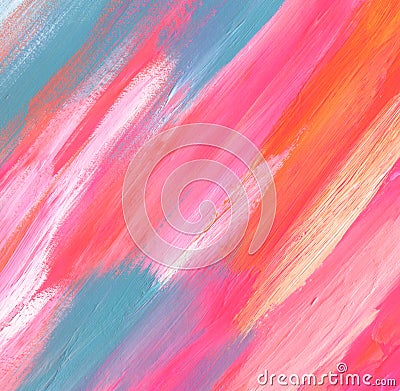 Abstract color acrylic paint background Stock Photo