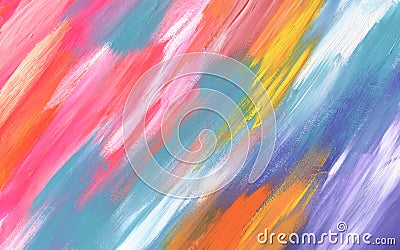 Abstract color acrylic painted background Stock Photo