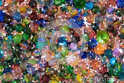 Colorful abstract background image with soft focus blurred marbles Stock Photo