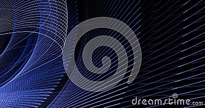 Abstract color dynamic background with lighting effect. Fractal wavy. Fractal art Stock Photo