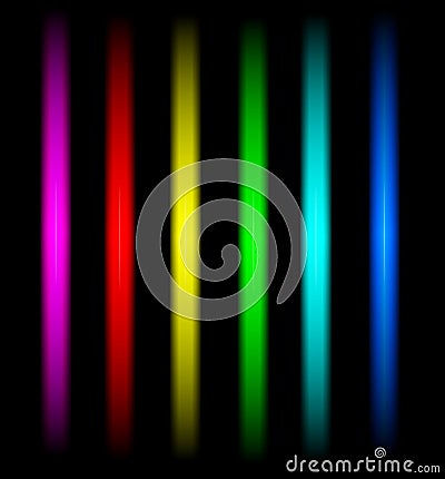 Abstract color lines Stock Photo