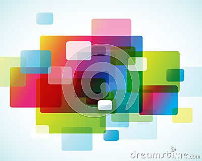 Abstract colored background. Vector Illustration