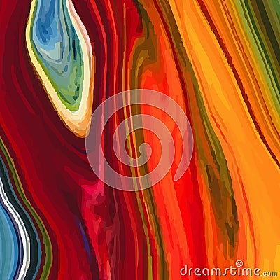 Abstract colored background, similar to spilled paints Vector Illustration