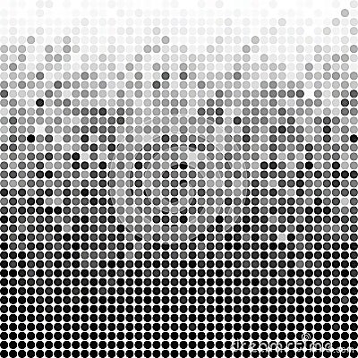 Abstract colored round dots background Stock Photo