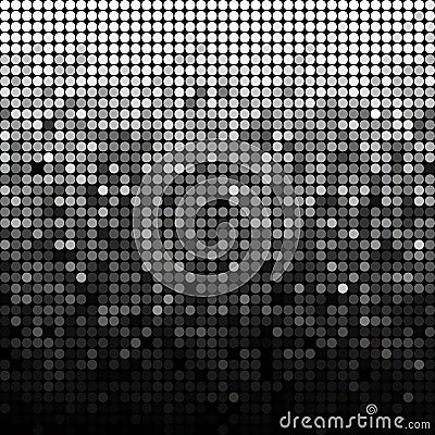 Abstract colored round dots background Stock Photo