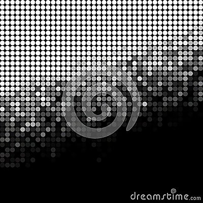 Abstract colored round dots background Stock Photo