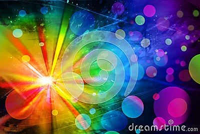 Abstract colorful background Stock Photo