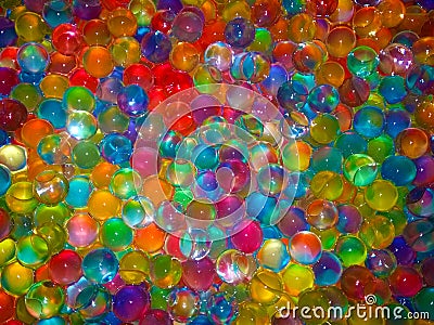 Abstract colorful background with circles. Stock Photo