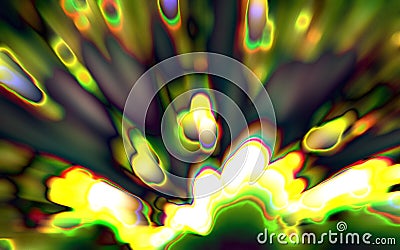 Abstract colorful background image with a cubic pattern grid overlay. Stock Photo