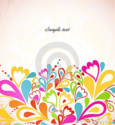 Abstract colorful background. Vector illustration Vector Illustration