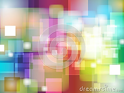 Abstract Colorful Blur Bokeh background Design Vector Illustration