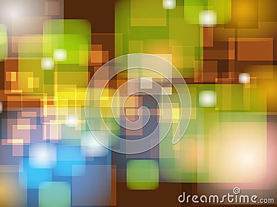 Abstract Colorful Blur Bokeh background Design Vector Illustration