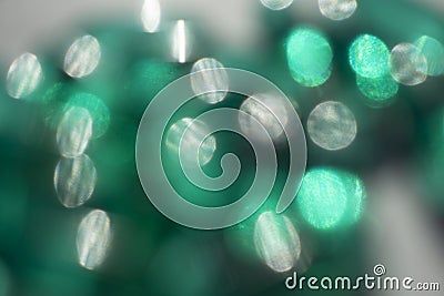 Abstract colorful blur lights festive holiday background Stock Photo