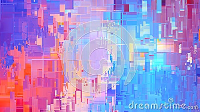 Abstract Colorful Bokeh background Design Stock Photo