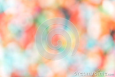 Abstract colorful bokeh background for design work Stock Photo