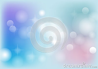 Abstract colorful bokeh background Vector Illustration