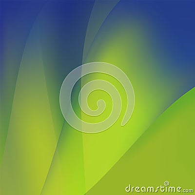 Abstract colorful curving and smooth flow background, Vector Vector Illustration