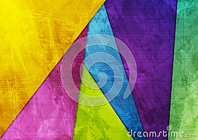 Abstract colorful grunge material texture background Vector Illustration