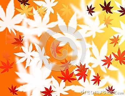 Abstract colorful leaf background Stock Photo