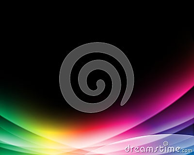 Abstract colorful light Stock Photo