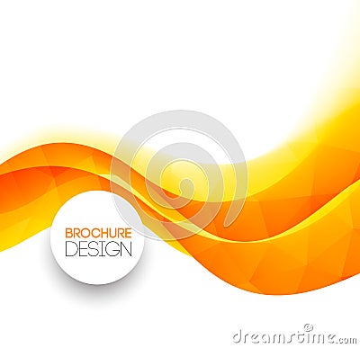 Abstract colorful line vector background Vector Illustration