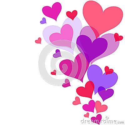 Abstract Colorful Love Background Stock Photos - Image: 21814773