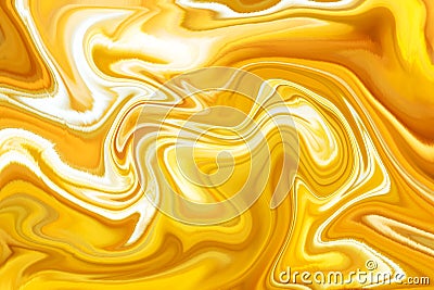 Abstract Colorful Mellow yellow Marble Texture Background illustration Cartoon Illustration