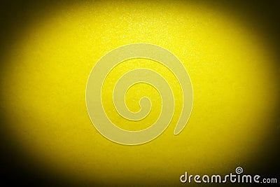 Abstract colorful minimal paper textures, yellow color, vignetting Stock Photo