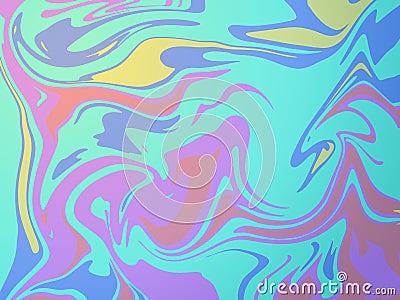 Abstract colorful mix shipster liquify style background Stock Photo