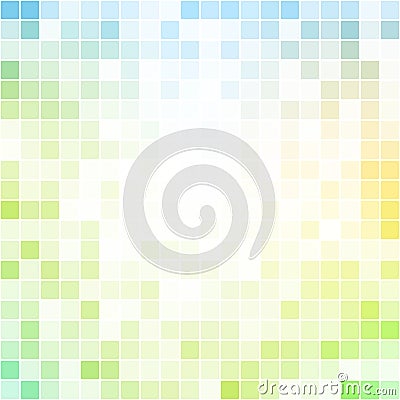 Abstract colorful pixel background Vector Illustration