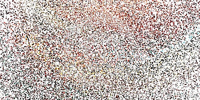 Abstract Colorful Spotted Pattern - Random Placed Spots, Circles of Various Sizes, Retro Style Texture, Vector Design Vector Illustration