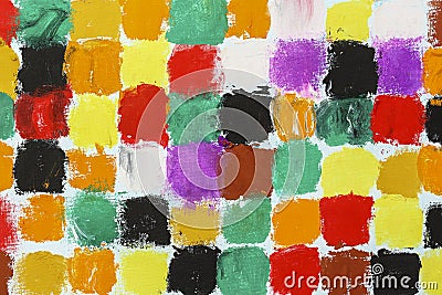 Colorful squares Stock Photo